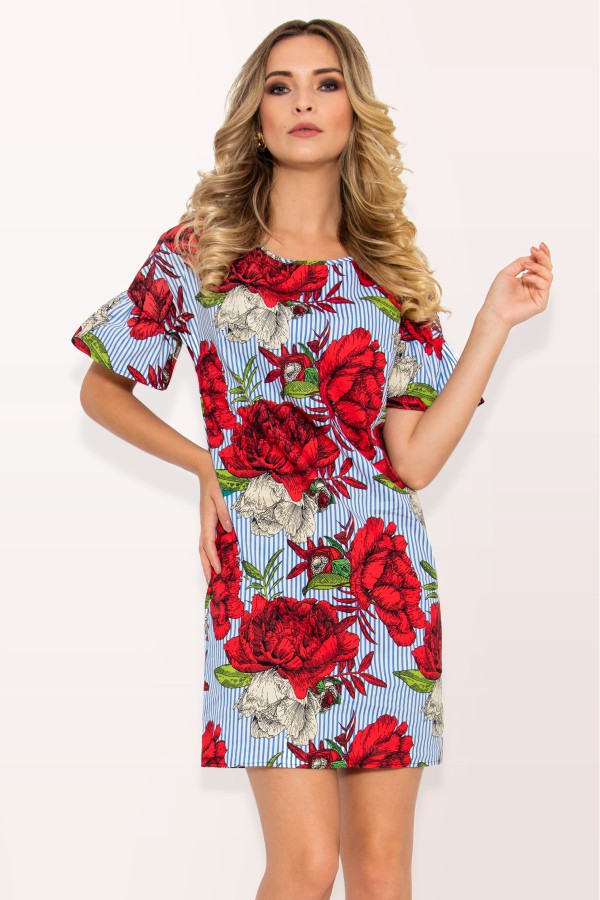 Rochie casual R 029 bumbac